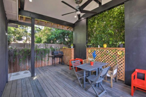 Endearing Studio with Deck Less Than 4 Mi to the Beach!